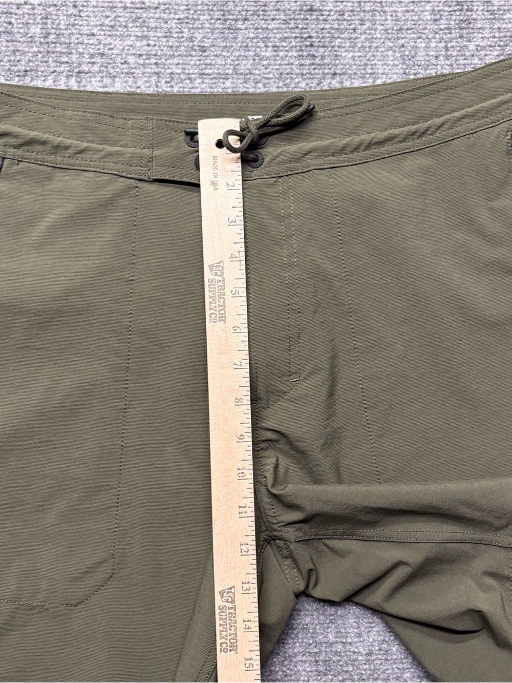 Roark Shorts Mens 34 Green Layover Trail 3.0 Hiking Traveling Hiker Outdoors - Picture 10 of 10
